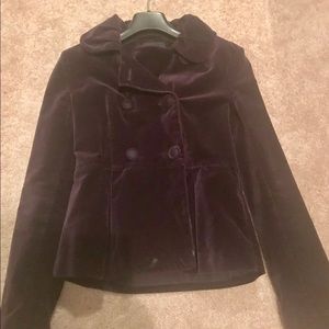 Purple Velvet Jacket